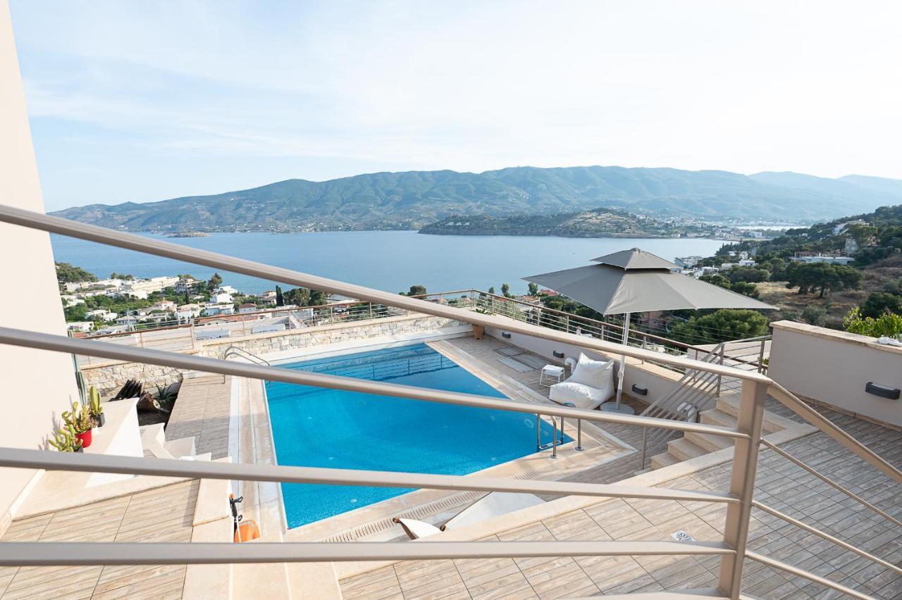 Kalavria Luxury Suites, Afroditi Suite With Magnificent Sea View And Private Swimming Pool. Poros Town Exterior photo