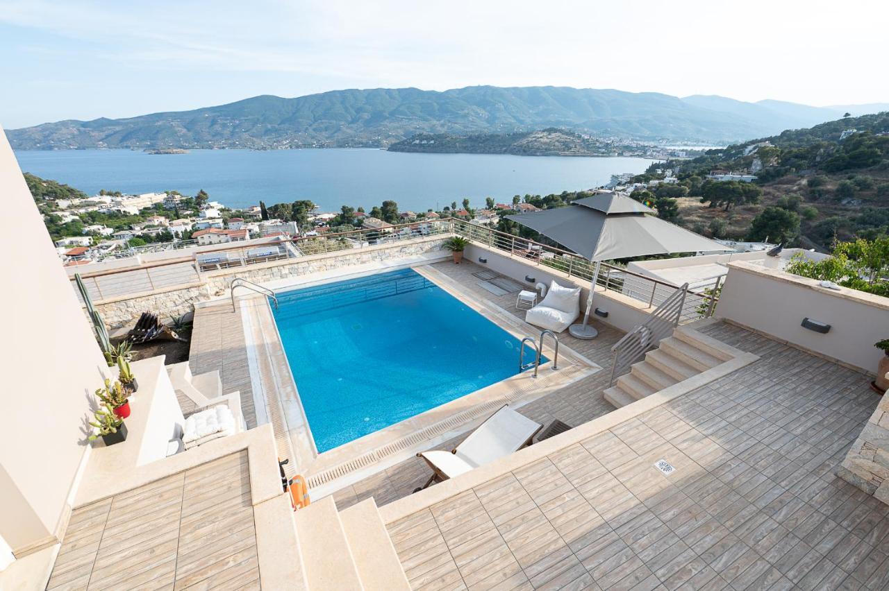 Kalavria Luxury Suites, Afroditi Suite With Magnificent Sea View And Private Swimming Pool. Poros Town Exterior photo